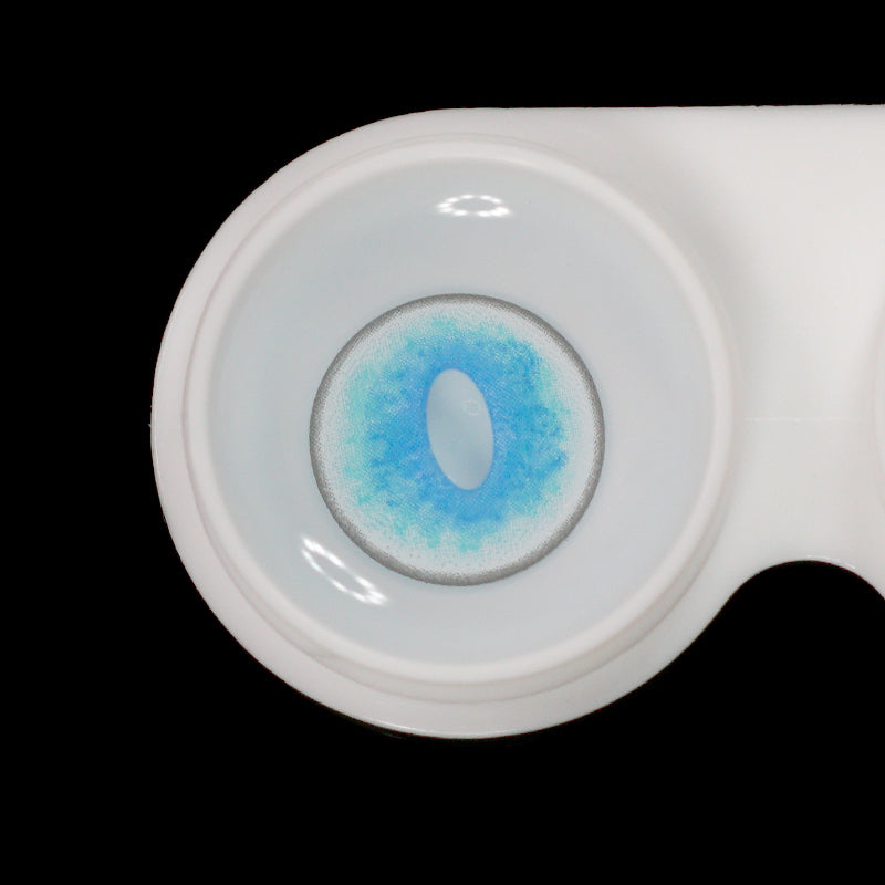 [US Warehouse] Cosplay Ragdoll Cat Blau Farbige Kontaktlinsen Ohne Stärke