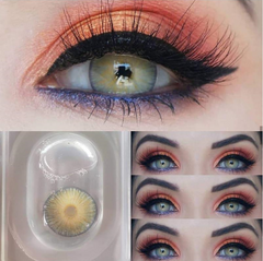 [US Warehouse]Farbige Kontaktlinsen Ohne Stärke New York GRAU