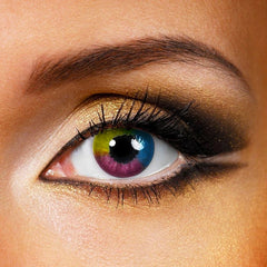 Halloween Regenbogen Farbige Kontaktlinsen Ohne Stärke Regenbogen