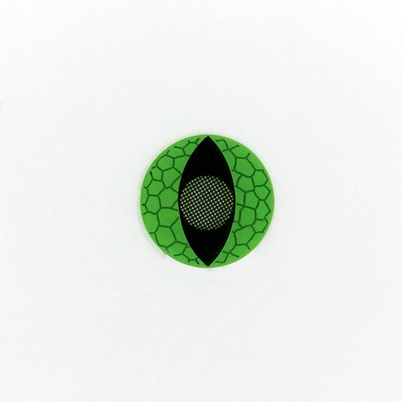 Cosplay Cat eyes snake eyes green Colored Contact Lenses
